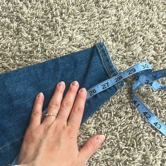 Wild Fable Denim Skinny Jean Pin Stripe Blue size 8 29 Regular - Picture 13 of 15